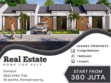 Jual Rumah Minimalis Modern 650 Mater Candi Sojiwan, Murah Siap KPR