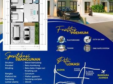 Perumahan Elegant Harga 240 Juta, Berlian City Juanda