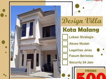 Rumah murah 2 lantai lokasi di Kepanjen Malang