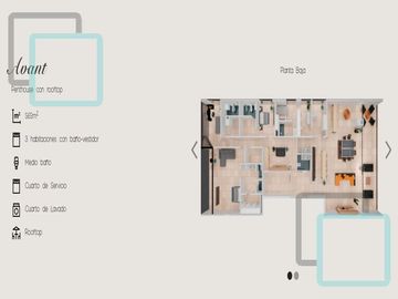 DEPARTAMENTO EN VENTA RESIDENCIAL SAN AGUSTIN ZONA SAN PEDRO GARZA GARCÍA
