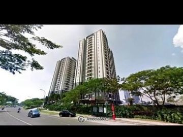 Dijual Apartemen Slikwood Alam Sutera Tangerang Selatan Oak tower Lantai 2 View Pool Fully Furnished
