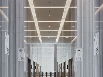 Ruang Kantor Centennial Tower Gatot Subroto Kondisi Bare Luas 200