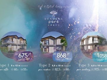 Rumah Milenial Cendana Parc Nort, Parc Sanctuary di Lippo Karawaci