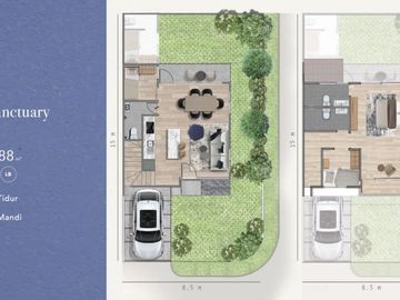 Rumah Milenial Cendana Parc Nort, Parc Sanctuary di Lippo Karawaci