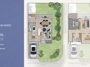 Rumah Milenial Cendana Parc Nort, Parc Sanctuary di Lippo Karawaci