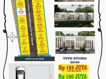 Dijual Rumah di lingkungan asri di Prambanan