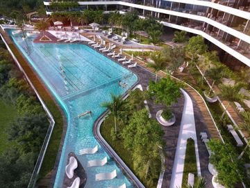 Departamento en edificio sustentable, con vista al mar, campo de golf