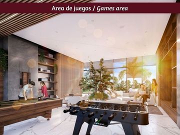 Departamento en edificio sustentable, con vista al mar, campo de golf