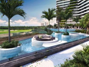 Departamento en edificio sustentable, con vista al mar, campo de golf