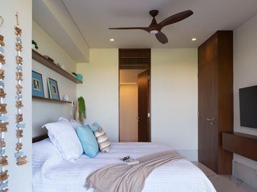 Departamento en edificio sustentable, con vista al mar, campo de golf