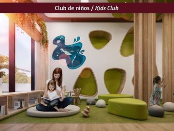 Departamento en edificio sustentable, con vista al mar, campo de golf