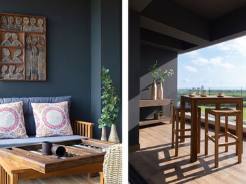 Departamento en edificio sustentable, con vista al mar, campo de golf