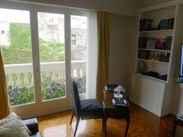 quintana al 100. CON RENTA. Edificio frances de primera categoria  TOTALMENTE RECICLADO, LINDISIMO, LUZ