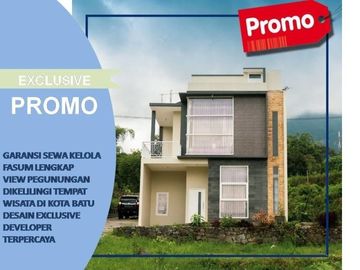 Harga Spesial 3 Lantai Rumah Batu Tipe 75 Ready AJB