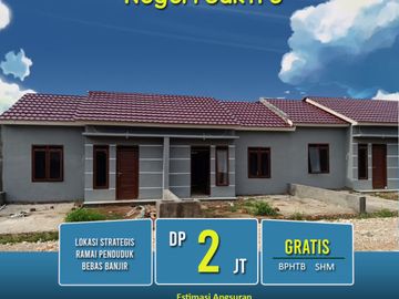 rumah strategis deket jalan raya pesawaran Lampung