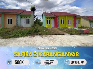 Rumah subsidi angsuran free 3 kali dan free notaris