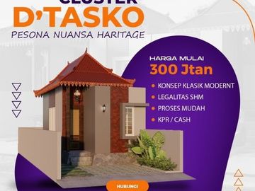 RUMAH 300 JUTAAN DESAIN KLASIK TERBAIK DI PRAMBANAN