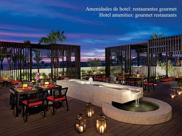 Terraza con alberca privada, penthouse, cuarto de serviico con baño, club de pla