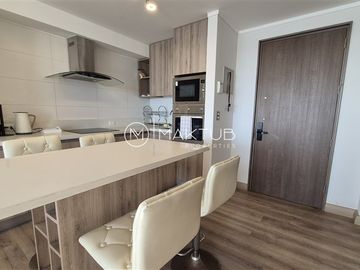 Departamento en arriendo de 1 dorm. en Cochoa