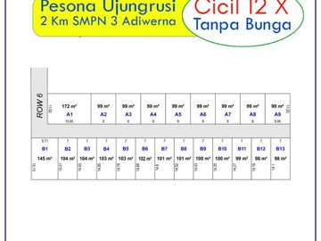 Tanah Murah Di Tegal, Adiwerna, 5 Menit SMPN 3 Adiwerna, SHM