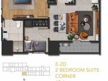 Apartemen 2 Kamar Hook Di Embarcadero Bintaro