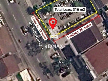 DIJUAL TANAH KAVLING KOMERSIAL DI DAERAH GANDARIA JAKARTA SELATAN