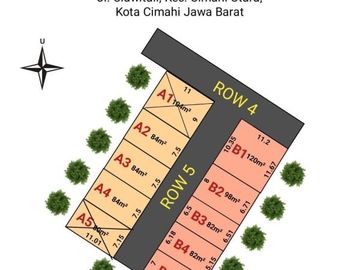 Kavling Siap Bangun Murah Luas Besar Exclusive di Cimahi Citeureup Ciawitali