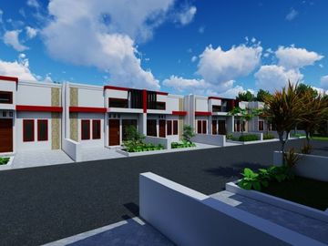 Rumah Modern Siap bangun Lokasi Asri Dekat Pasar Nasakom