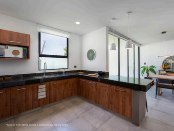 Casa en venta Cholul, Mérida Yucatán, Privada  Macora 86 (Mod D2)