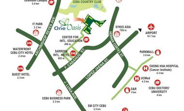 Most Affordable Studio Condo in One Oasis Cebu