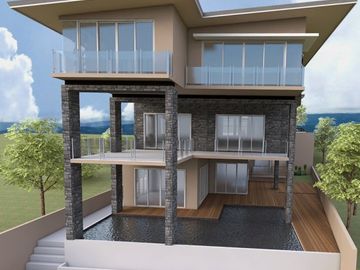 House and lot for sale or rent in Cebu City, Ma. Luisa 5-br,Brand New 4-level with elevator