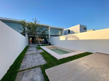 CASA EN VENTA MÉRIDA, DZITYÁ, MODERNO DISEÑO, RESIDENCIAS MODELO HOLOUS