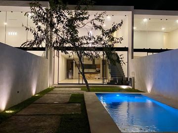 CASA EN VENTA MÉRIDA, DZITYÁ, MODERNO DISEÑO, RESIDENCIAS MODELO HOLOUS