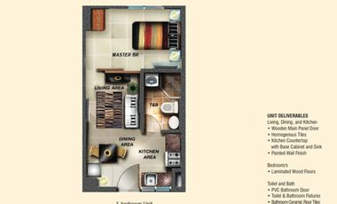1 Bedroom For Sale for only 12k, Soltana Nature Residences