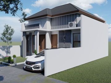 RUMAH MURAH, FREE DESIGN, 5 MENIT DARI STADION MAGUWOHARJO DI SLEMAN, JOGJA