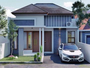 RUMAH MURAH, FREE DESIGN, 5 MENIT DARI STADION MAGUWOHARJO DI SLEMAN, JOGJA