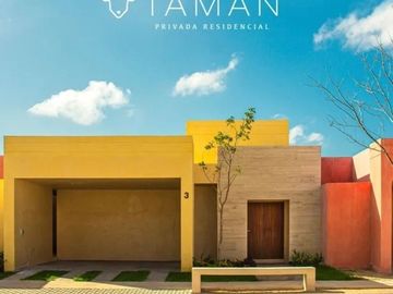 CASA EN PREVENTA, PRIV. TAMAN EN CONKAL CON 3 HAB Y PISCINA, OCTUBRE 2023