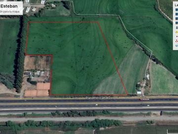 TERRENO DE 8 HECTÁREAS, A UN COSTADO DE CARRETERA 5 SUR.