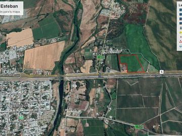 TERRENO DE 8 HECTÁREAS, A UN COSTADO DE CARRETERA 5 SUR.