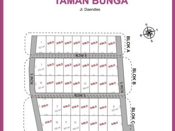 Kavling Standart Perumahan, Dekat Jl. Daendels, SHM