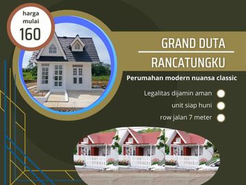 Legalitas dan kualitas terjamin, banjir bonus, full furnish, Grand Duta Rancatungku