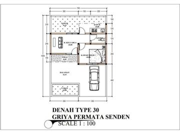 Rumah murah di dekat SMK 2 Klaten
