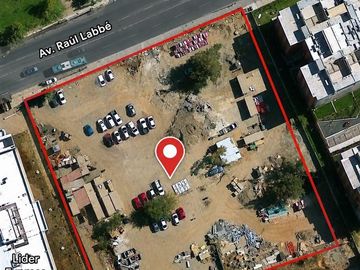 Terreno para edif. 8 pisos con gran acceso a Costanera Norte