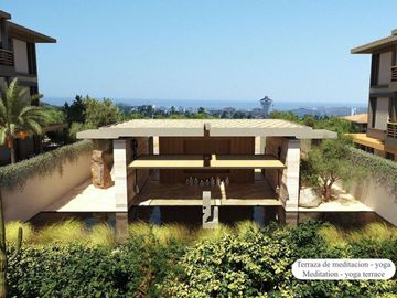 Condominio con vista al mar, en residencial de lujo con club de playa, spa