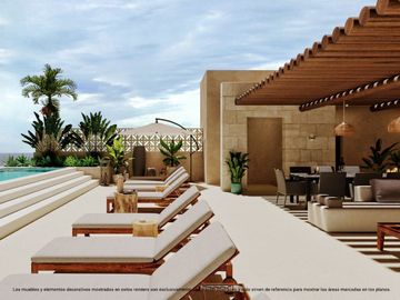 Porto Blu Beach Condos en Puerto Morelos, Departamentos en venta Luxury !