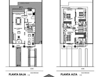 VENTA DE CASA EN PORTON DEL RIO - MODELO A (PROYECTO)