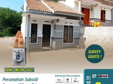 Perumahan subsidi di Pringsewu FREE Mesin Cuci