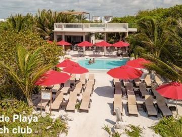 Penthouse a pasos del mar con club de playa en Akumal Tulum