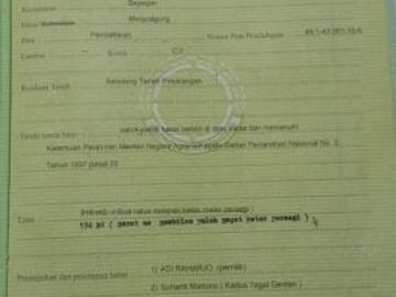 Tanah Pekarangan di Margoagung, Seyegan: Posisi Hook