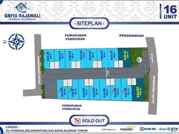 Rumah Baru di Selomartani Strategis dan Nyaman Dekat Candi Kalasan